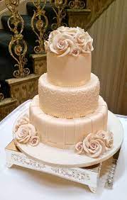 3 Tier Stripes Piping At Butleigh Wootton 9 Layers Of Homemade Cake Inside We Hand Make Wedding Cake Designs Elegant Elegant Wedding Cakes Wedding Cake Prices