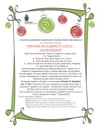 PER FARE UN ALBERO CI VUOLE… UN PENSIERO‼