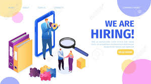 Post jobs on snagajob.com, review applications, and schedule interviews all in one place. Hiring Recruitment Career And Job Employment Landing Page Vector Royalty Free Cliparts Vectors And Stock Illustration Image 152511094