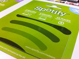 spotify gift cards gift card spotify cards