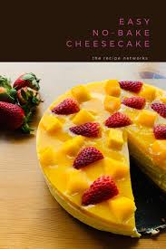 No Bake Cheesecake In 2020 Baking Easy No Bake Cheesecake Cheesecake