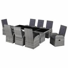 Adopter le salon de jardin en résine tressée beige sardaigne, c'est prendre le risque de ne plus vouloir mettre un pied à l'intérieur ! Mobilier Jardin Resine Tressee Avec Grande Table Et 8 Fauteuils