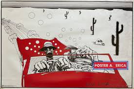 The Savage Journey by Ralph Steadman Vintage 2005 Art Poster 24 x 36 –  PosterAmerica