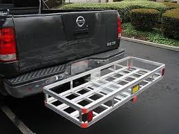 60 X 22 Aluminum Rv 2 Hitch Mount Cargo Carrier Truck Luggage Basket Generator Luggage Carrier Hitch Mounted Cargo Carrier Cargo Carrier