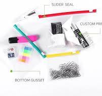Bagmart PE Slider Zipper Bag Custom Printed Slider Storage ...