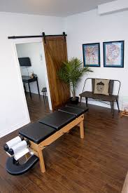 Chiropractic Adjusting Bay At East End Family Wellness Chiropractic Office Decor Chiropractic Office Design Chiropractic Decor