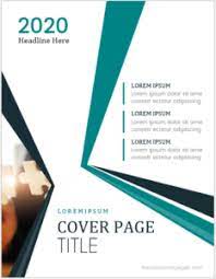 A creative cover letter will help set your job applications apart from the competition. Cover Page Templates