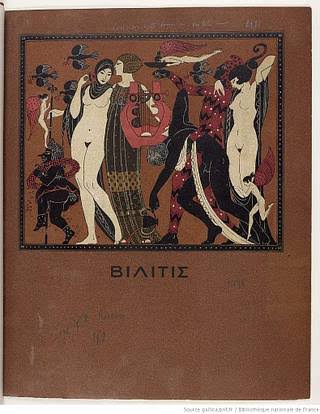Bilitis by George Barbier, 1922 , Paris, France — PICRYL - Public Domain  Media Search Engine