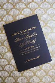 Loveleigh Invitations Gold Foil Save The Date On Black Cover Stock Wit Black Wedding Invitations Gold Foil Wedding Invitations Wedding Invitation Gold Black