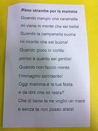 Auguri Mamma Festa Della Mamma Filastrocche Festa Idee Per La Festa Della Mamma