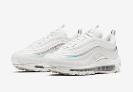 Nike Air Max 97 White Silver Iridescent Cj9706 100 In 2020 Nike Air Max 97 Air Max Women Nike Women