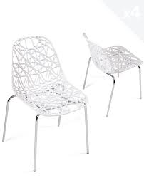 Commande caisses de 6 unités. Lot De 4 Chaises De Cuisine Design Iko Kayelles Com