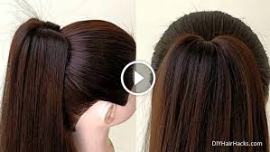 Whether your hair touches your shoulders or falls all the way down your back, you can reinvigorate your hair prestige with a ponytail that shows off its length. Beautiful Ponytail Hairstyle For Long Hair Kurti Blouse