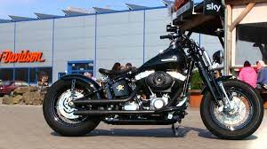 Harley-Davidson Cross Bones customized by Thunderbike - YouTube