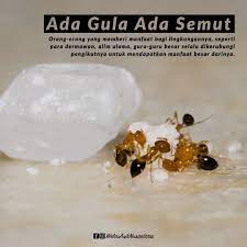 Di mana ada rezeki di situ ada ramai orang. Ada Gula Ada Semut Semut Akan Welas Asih Nusantara Facebook
