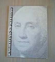 B52 Souvenir Card Bureau Engraving & Printing Visitors Souvenir Folio