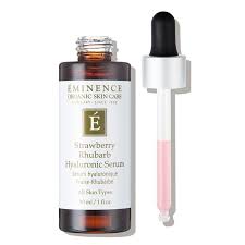 Eminence Organic Skin Care Strawberry Rhubarb Hyaluronic Serum Organic Skin Care Face Skin Care Routine Skin Care