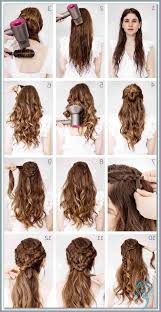 genial hochsteckfrisur locken halb offen frisuren lange haare geflochten frisur lange haare locken frisuren