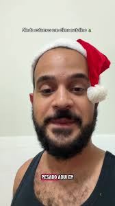 Clima de Natal pesado aqui em casa