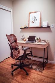 Home Office With Mirra Chair And Loring Writing Desk Home Decor Studio Living Mirra Chair