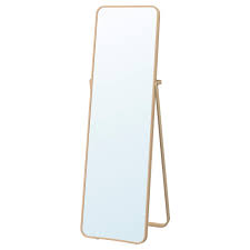 Ikornnes Floor Mirror Ash 20 1 2x65 3 4 Ikea Standing Mirror Floor Mirror Floor Standing Mirror