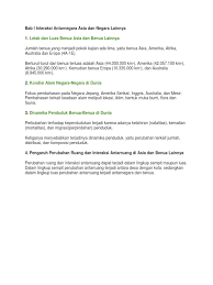 Keadaan alam meliputi lokasi, iklim, bentuk muka bumi, geologi, flora dan fauna. Bab I Interaksi Antarnegara Asia Dan Negara Lainnya Pdf