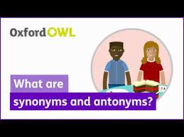 What Are Synonyms And Antonyms Oxford Owl Youtube