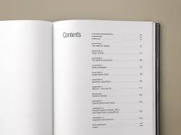 Wk275 Book Grub Street Table Of Contents Book Design By Daniele Roa On Behance Book Design Book Cover Design Book Layout