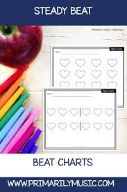 Heart Beat Charts For The Music Classroom Perfect For