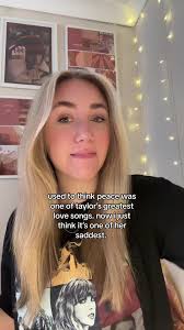 the way aaron interprets it in lpss has always stuck with me & that in  itself makes it the saddest song tbh. #peace #taylorswift #folklore  #aarondessner #evermore #lyrics #ttpd #taylorsversion ...