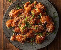 Korean Fried Chicken Recipe Korean Fried Chicken Thermomix Recipes Chicken Sweet Potato