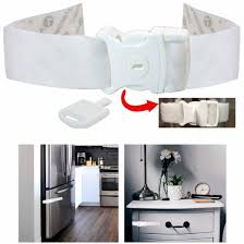 securing locking strap latch cabinet