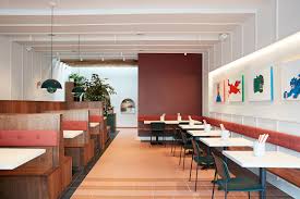 8 ideas to inspire your restaurant floor plan. Mamahuhu Brings An Elevated Simple Design To Fast Casual Dining Architectural Digest