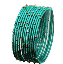 23.25 crs madam chief minister: Touchstone New Silk Thread Bangle Collection Indian Bollywood Handcrafted Faux Silk Thread Exotic Look With Golden Beads Buy Online In Aruba At Aruba Desertcart Com Productid 114317644