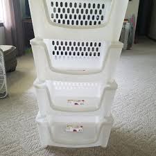 Check spelling or type a new query. Find More Like New Starplast Brand Stacking Bin Basket Container White Clearish Color For Sale At Up To 90 Off