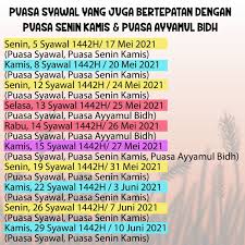 Jun 02, 2021 · adapun bacaan niat yang dilafalkan saat akan melaksanakan puasa senin kamis. Puasa Syawal Yang Juga Bertepatan Dengan Puasa Senin
