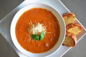 Tomato Basil Soup Recipe Ina Garten Chrissy Teigen The Glossier Soup Recipes Roasted Tomato Basil Soup Tomato Basil Soup