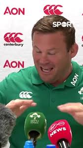 Denis Fogarty will not be bleaching his after this Six Nations 😅