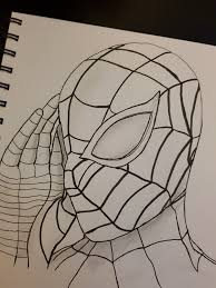 Way Too Excited For Spider Man On Ps4 Here S My Black White Spider Man Spiderman Marv Black And White Spider Character Drawing Marvel And Dc Characters