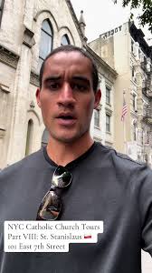 NYC Catholic Church Tours Part VIII: St. Stanislaus 🇵🇱 101 East 7th  Street #poland #catholic #johnpaulii