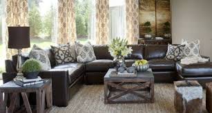 Brown couch living room decor and decorating around a brown leather sofa is a perfect excuse for more elegant decor. Living Room Dark Brown Couch Novocom Top