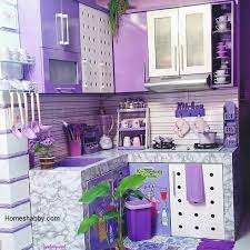Desain dapur minimalis warna ungu bisa menjadi alternatif menarik untuk menghasilkan inspirasi ruang yang sangat menarik. Beda Dengan Yang Lain Desain Dapur Dengan Tema Warna Ungu Homeshabby Com Design Home Plans Home Decorating And Interior Design