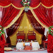 Indian Wedding Decorations By Fern N Decor Located In New York New Jersey Indian Wedding Decorations Wedding Stage Decorations Stage Decorations