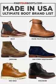 60 American Made Boots Ultimate Brand List Findyourboots American Made Boots Boots Outfit Men Mens Boots Fashion