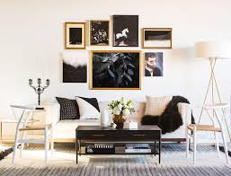 Maybe you would like to learn more about one of these? How To Choose Art The Black White Abode Havenly Blog Minimalism Interior Gallery Wall Living Room Interior Design