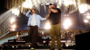 Luke Combs and Alex Warren