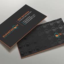 Mobile notary public typography gold stripe business card. Business Cards For New Iv Infusion Company Offerin In Office And Mobile Hydration And Wellness Drips Business Card Contest 99designs
