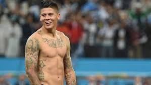 Faustino marcos alberto rojo known simply as marcos rojo (; Discover In Photos 10 Footballers With The Most Tattoos Kevin Prince Boateng The Only African How Africa News