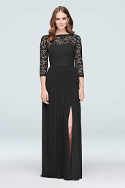 Shop with afterpay on eligible items. Black Dresses With Sleeves Davids Bridal
