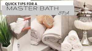 Your bathroom will be much more like a spa once you make some changes. Master Bath Decor Quick Design Tips Spa Inspired Youtube